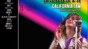 Black Sabbath Iron Man California Jam 1974