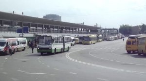 Moscow Buses (These buses don't exist anymore): Икирусы в Москве 2010!