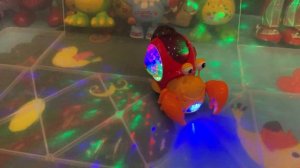 Игрушка музыкальная краб улитка