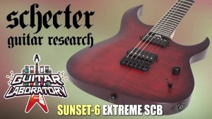 Электрогитара SCHECTER SUNSET-6 EXTREME || Модерновый минимализм