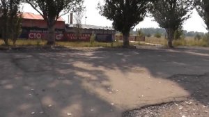 Красногоровка, Марьинский рн.  Донецкая область, возвращение домой перед дорогой в Россию.