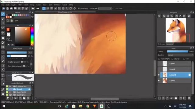 "Radiant" | Fox Speedpaint | Medibang Paint Pro смотреть онлайн