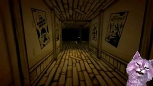БЕНДИ и ЧЕРНИЛЬНАЯ МАШИНА ГЛАВА #1 Bendy and the Ink Machine КОШКА ЛАНА играет страшный летсплей