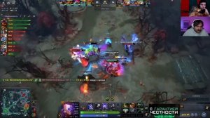 ШПАНА ПРОТИВ КИШКОВ DOTA 2!1 КАРТА(КАША,НЕКОГЛАЙ,МАФАНЯ,СПОКОЙНИЧ,САСАВОТ)