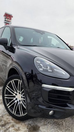 Porsche Cayenne - переклеили бампер плёнкой, почистили кузов, отполировали, нанесли керамику