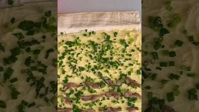 ТОЛЧËНКА С СЕЛËДКОЙ в лаваше! Безумно вкусный ЗАКУСОЧНЫЙ РУЛЕТ ИЗ СЕЛЬДИ!