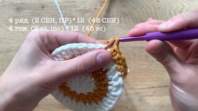 Уютная вязаная салфетка крючком с ажурным краем @shoddikate