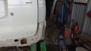 Toyota Town Ace Noah, жопный ремонт.