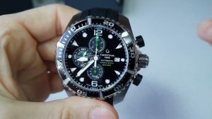 Certina DS Action Diver Chronograph Automatic. Обзор\Review