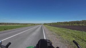 Путешествие на велосипеде. Первое одиночное велопутешествие. Часть 2 / Solo travel by bike #2