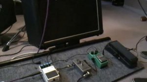 Boss DD7 Digital Delay Hold Loop Mode Guitar & Harmonica Crybaby Wah Marshall 5010 Demo