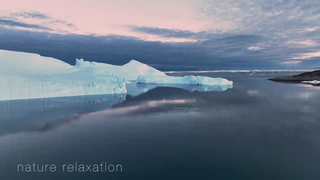 4K Greenland Relaxation _ 1 Hour Ambient Nature Relaxation Film