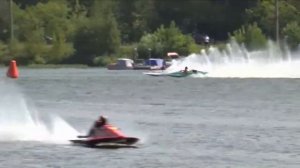 Чемпионат России по Водно-моторному спорту 4-ый заезд глиссер Р-1500 г Кинешма 2024 год