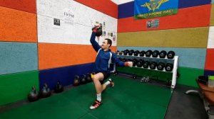 Комплекс упражнений с гирей на все группы мышц. Сафонов Алексей