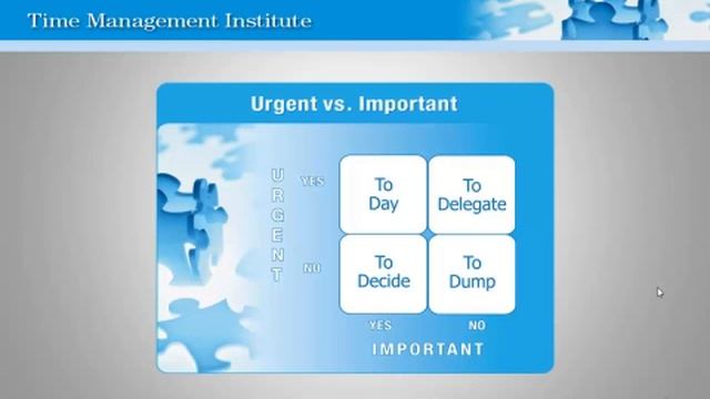 Module 1.2 - Urgent vs Important model смотреть онлайн