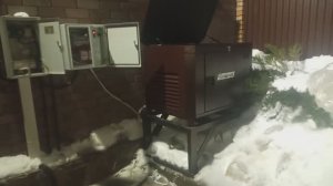 Обзор монтажа дешевого бензинового генератора 7кВт