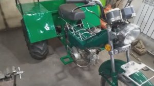 Трёхколесный мотоцикл для охоты на скорую руку. Часть 3