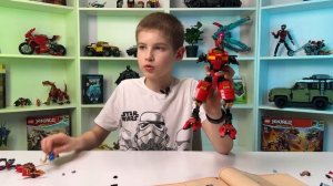 LEGO Ninjago мех альпинист Кая: Покупать или нет? || Обзор Лего Ниндзяго Скалолаз Кая  71812 !