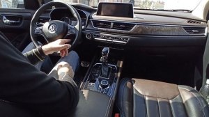 Как включить сервисный режим ручного тормоза на DFSK 580 с автоматической трансмиссией