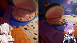 【Hololive/EngSub】Botan & Towa play Loose Tooth Toady【It takes two】