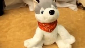 Мягкая музыкальная игрушка 'Лайка'