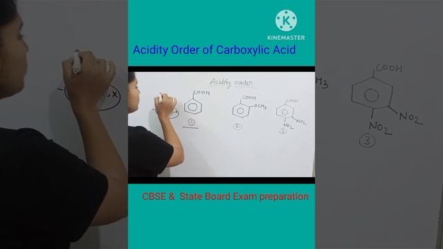 Acidity Order #aldehydesketonesandcarboxylicacids #cbseclass12 #upboardclass12 #science