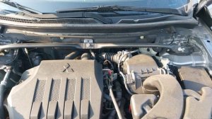 Mitsubishi 4B40 TC 1.5L Inline4  Gas Regular Unleaded motor sound of 2018 Eclipse Cross Es JA4AS3..