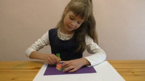 Зонтик. Осенние поделки. Аппликация из цветной бумаги на тему Осень. Зонт.