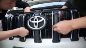 Сетка для радиатора Toyota Land Cruiser Prado 150 2009 - по н.в. Сетка на радиатор Тойота Прадо 150