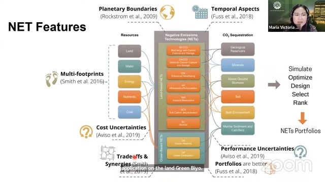 Optimization of Negative Emissions Technology Portfolios Using Process Integration Techniques