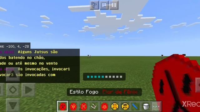 ОБЗОР МОДА НА НАРУТО! МАЙНКРАФТ ПЕ смотреть онлайн