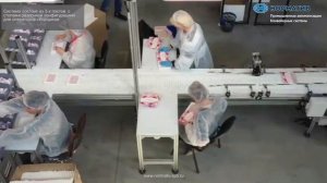 Линия укладки и упаковки конфет - автоматизация и увеличение производительности в 2,5 раза