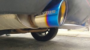 SUBARU FORESTER XT SJG  SYMSリアマフラー