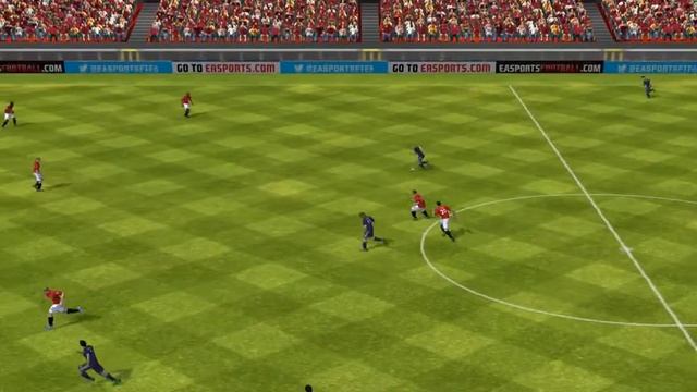FIFA 13 iPhone/iPad - Manchester Utd vs. Real Madrid смотреть онлайн