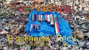 ВЗРЫВАЕМ Ультра Мощные Петарды в Лесу