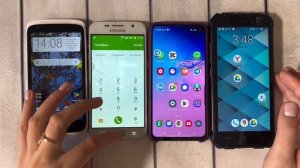 Incoming Call Honor 8A Vs HTS Desire & Samsung S7 edge & Oukitel waterproof
