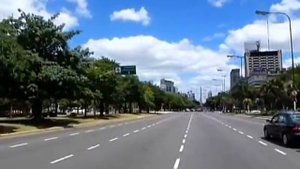 Проспект 9 de Julio в Буэнос Айресе - Широчайший в мире!!!