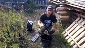 капканы на куницу.обработка перед сезоном