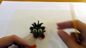 Как сделать сову из шишки и пластилина. Поделки из природного материала в садик.