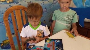 Чудовища морских глубин от Big Animal World распаковка 3.