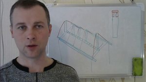 Облегченный газобетонный дом на забивных сваях. Часть 3. Крыша
