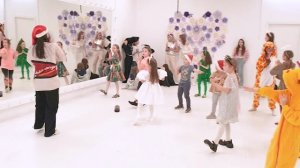 Новый год #щукинская #спорт для детей #дети #гимнастика #офп
