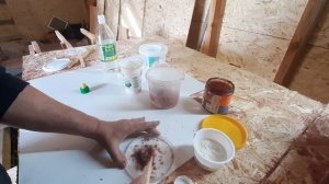 Рецепт шпатлевки по дереву + древесной пасты (пульпы) + холодный фарфор в одном флаконе.