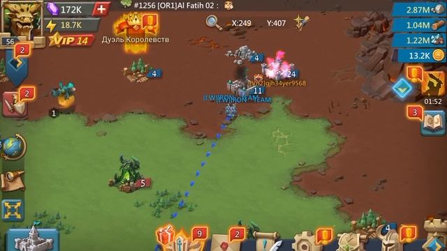 ГЭНГ-БЭНГИ НА КВК НА ИЗБУШКУ В LORDS MOBILE смотреть онлайн