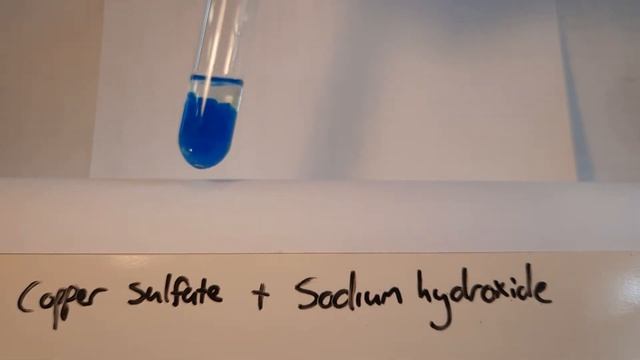 02 Copper sulfate and Sodium hydroxide смотреть онлайн
