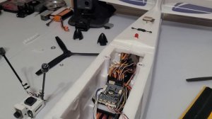Twin timber modifications , speedy bee f 405wing, elrs , walksnail setup