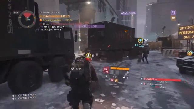 Trio manhunt vs server (The division 1.6.1) смотреть онлайн