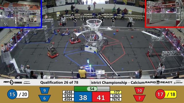 QM26   2022 New England FIRST District Championship   Calcium Division