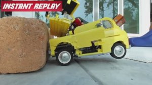 I CRASHED LEGO CARS...
