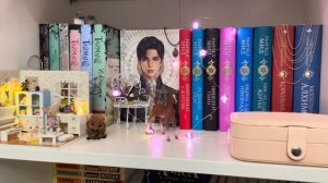 МОИ КНИЖНЫЕ ПОЛКИ💜 | Тур по всем книжным (и не только) полочкам✨